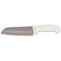 Santoku Knife 7 in Blade White Handle O64460