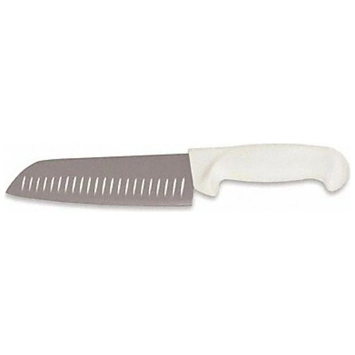 Santoku Knife 7 in Blade White Handle O64460