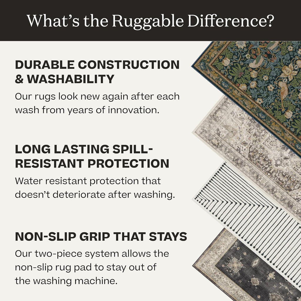 Washable Rug - Hazel 4'x6' Z8542