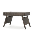 Outdoor Wicker Folding Side Table D233843