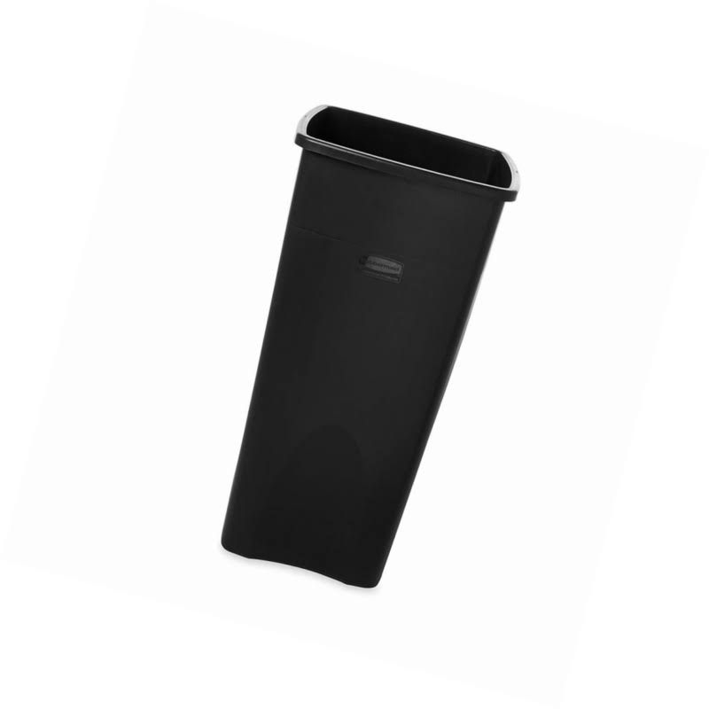 23-Gallon Black Trash Can T44413