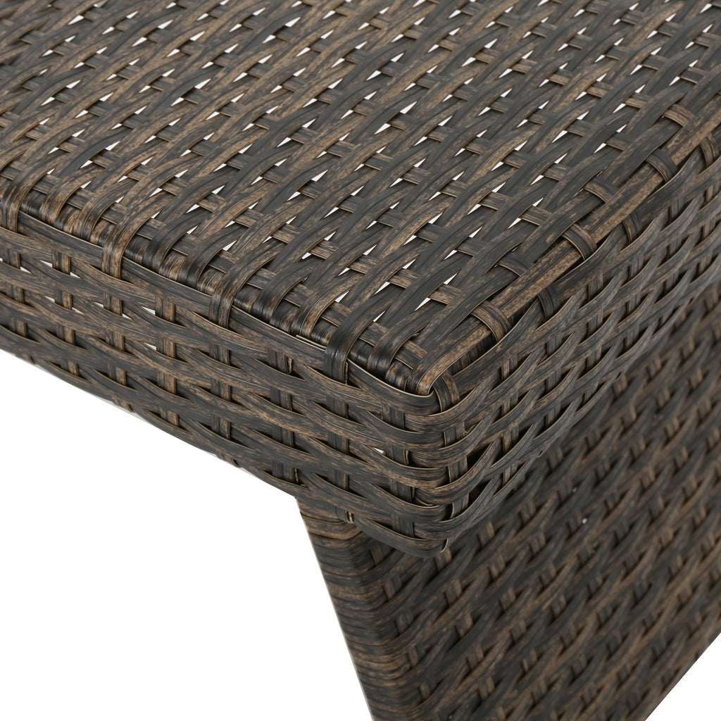 Outdoor Wicker Folding Side Table D233843