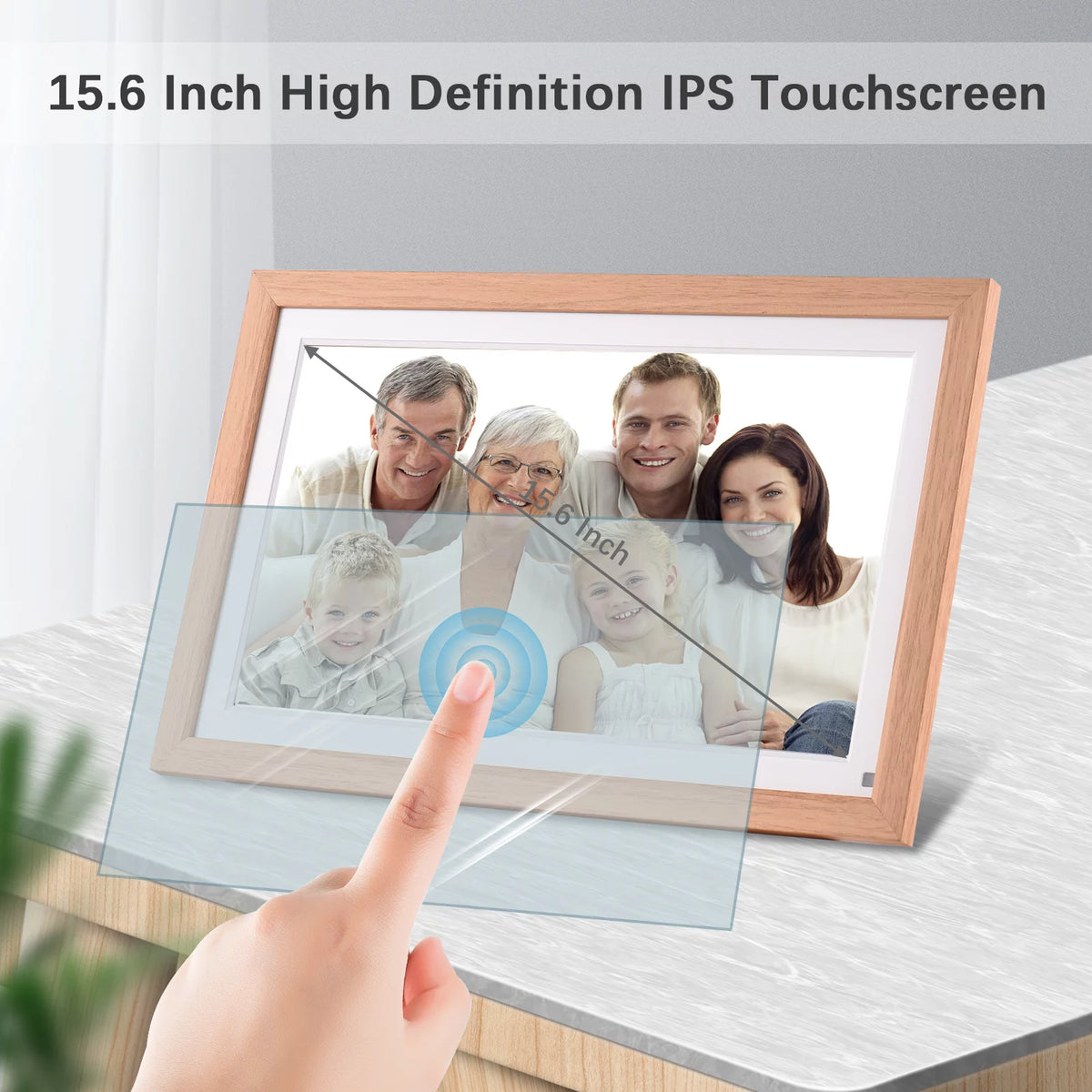 15.6 Inch WiFi Digital Photo Frame W7491