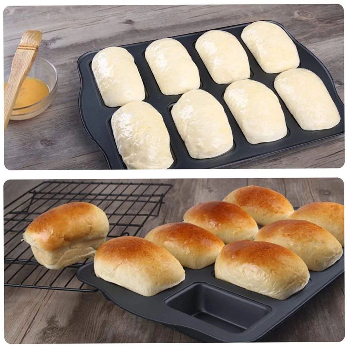 Non-Stick Mini Loaf Pan K973715