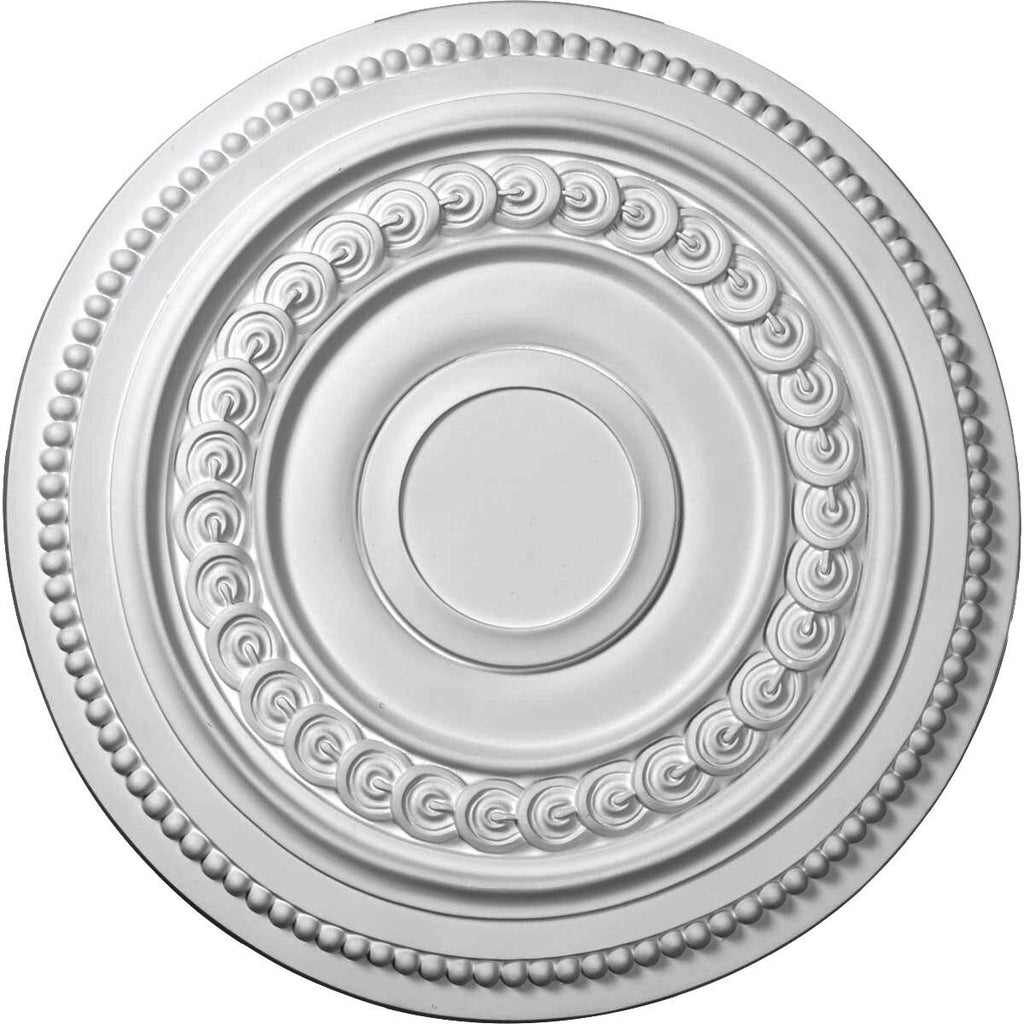 18x22OD x 1 1/4x22P Ceiling Medallion Hand-Painted P128311