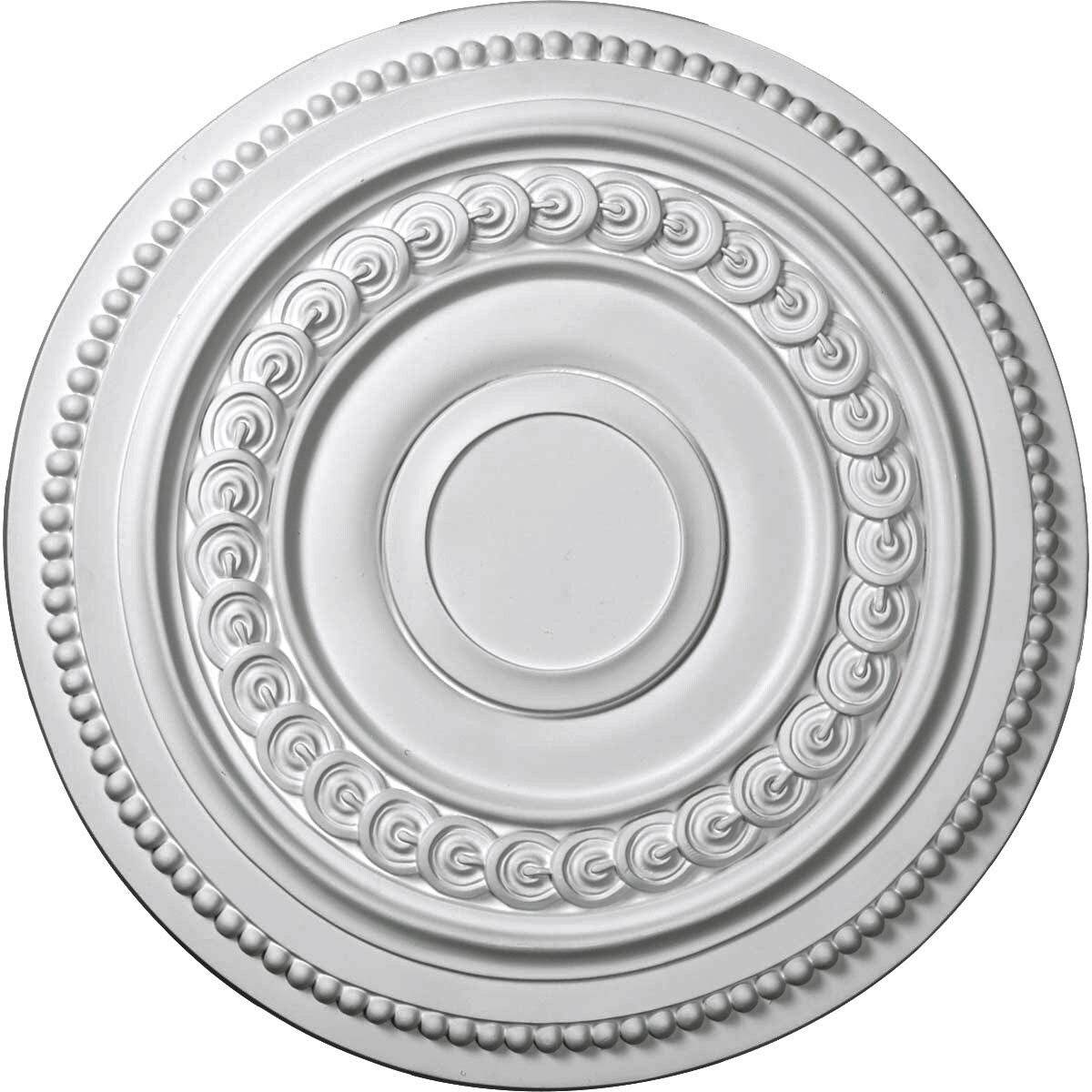 18x22OD x 1 1/4x22P Ceiling Medallion Hand-Painted P128311