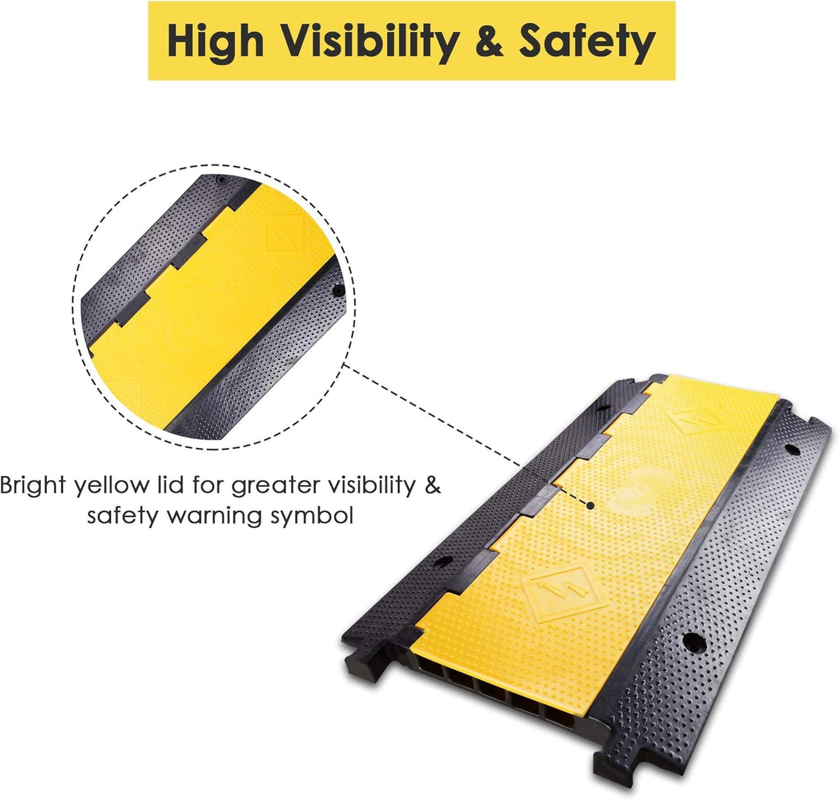 Rubber Cable Protector 5 Channel V4071