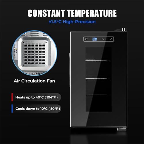 23L Digital Reptile Egg Incubator with UV-Resistant Glass Door B50799