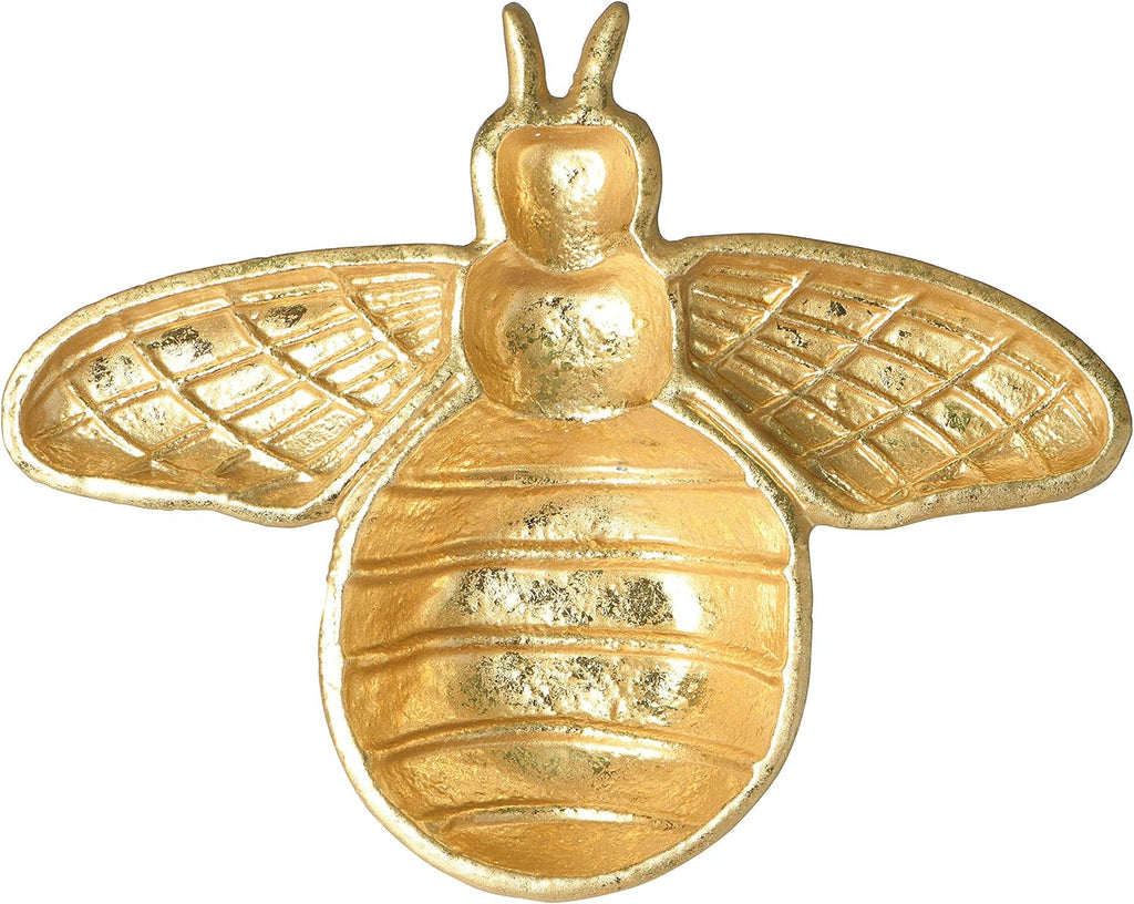 Cast Iron Gold Bee Shaped Dish G323