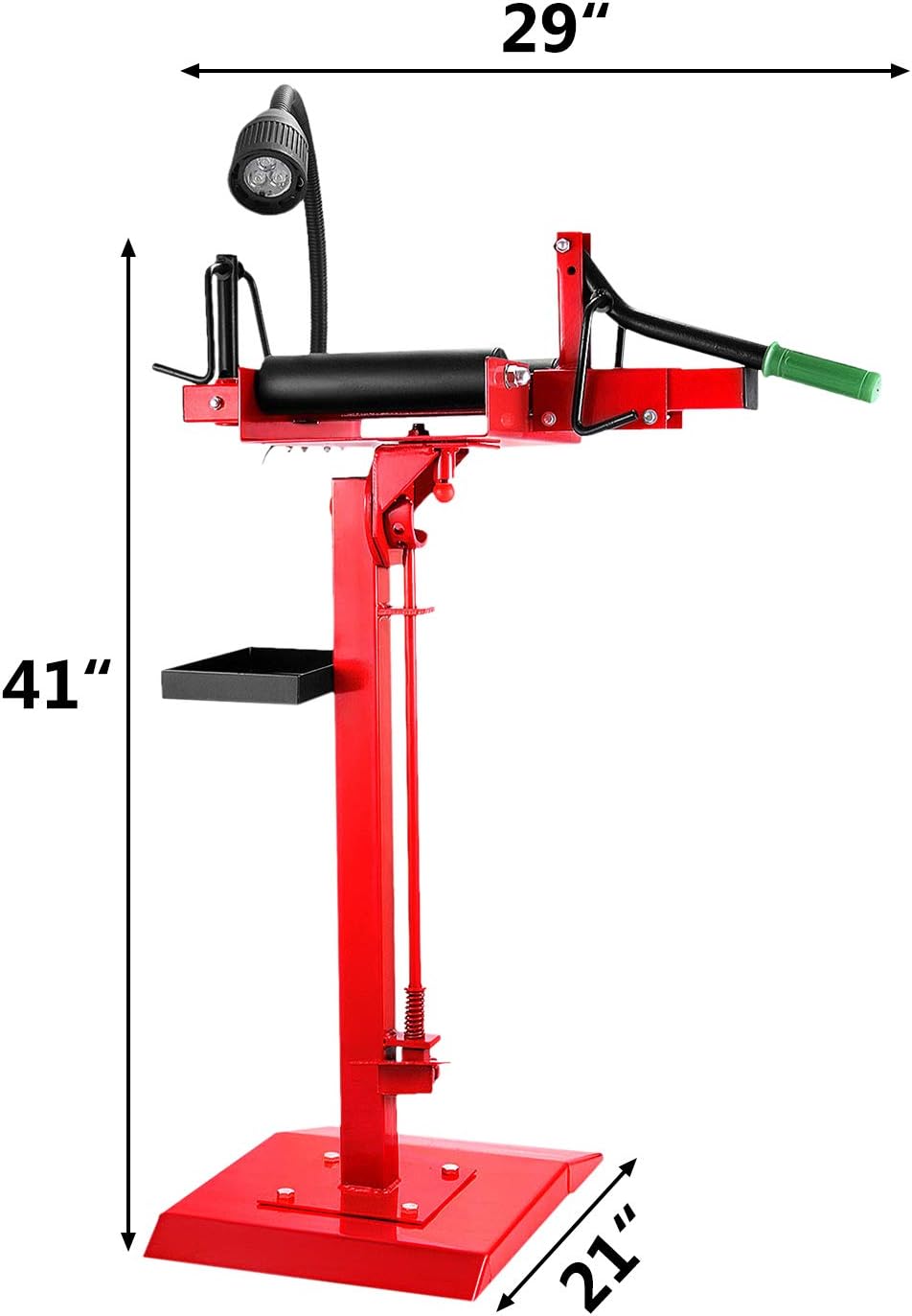 Manual Tire Spreader with Stand Adjustable LED Light P8868