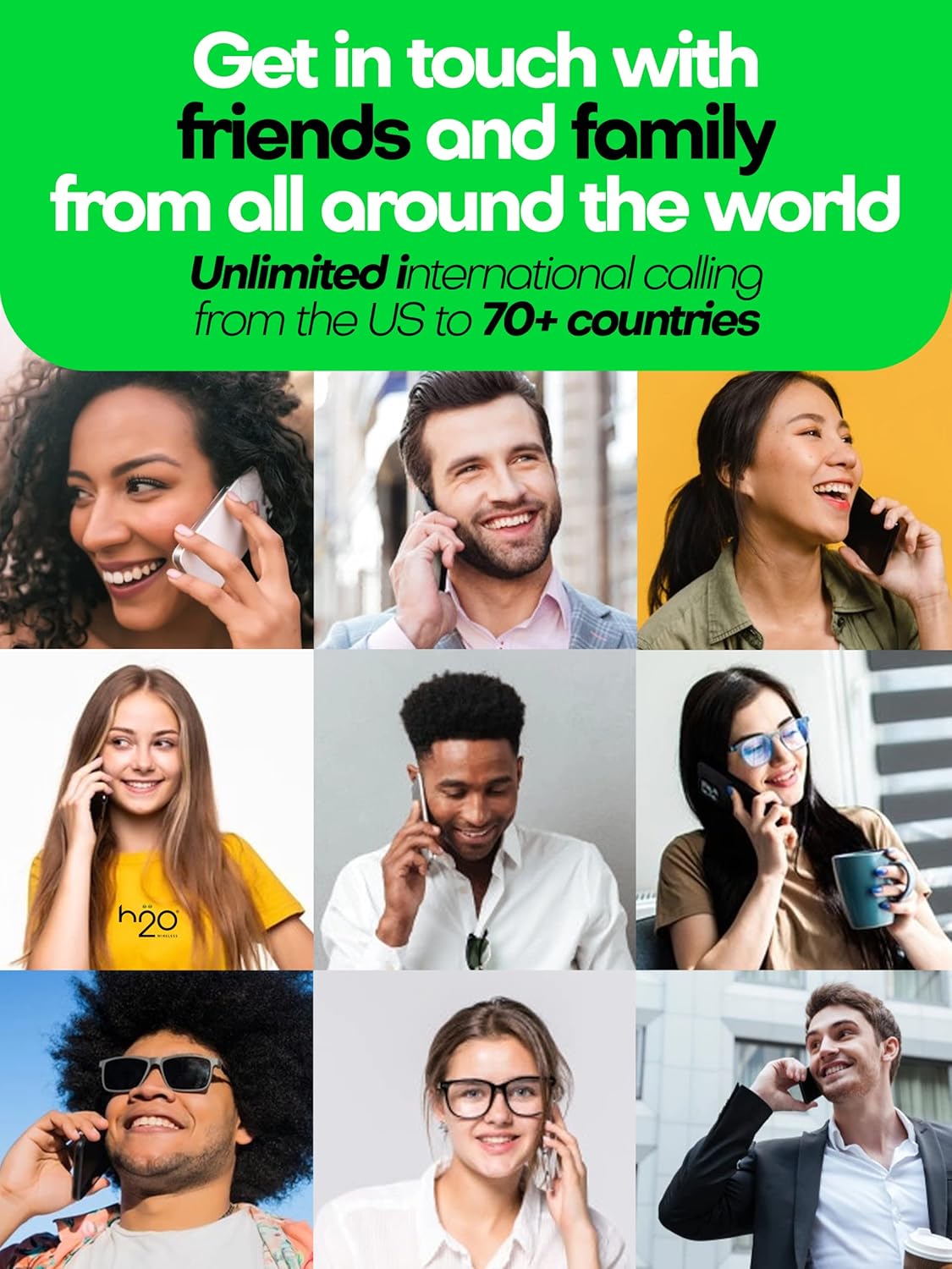Preloaded Triple-Cut SIM Card with Unlimited Data, 2GB High-Speed 4G LTE/5G Data, 120-Day Plan, Pack of 2 U99771