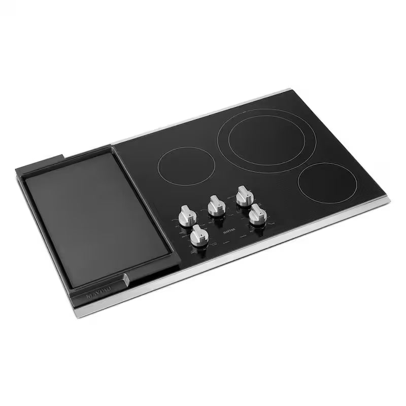 36 in. Stainless Steel Electric Cooktop with 5 Elements K15378