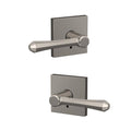 Satin Nickel Non Turning Dummy Lever Lock T342758