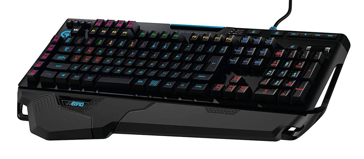 Wired Gaming Mechanical Keyboard with RGB Backlighting - Black J951106