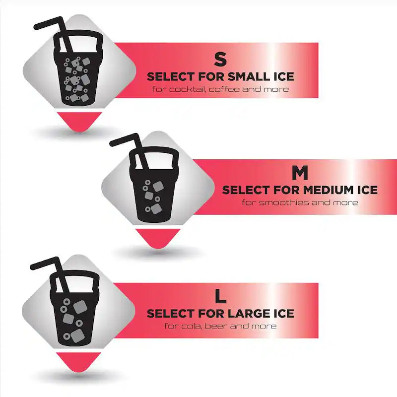 Freestanding Ice Maker in Stainless Steel F764409