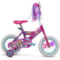 12-inch Girls' Training Wheel Bike, Pink D568