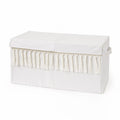 Ivory Storage Fabric Toy Box O7015