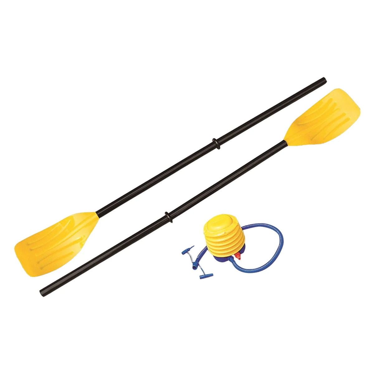 Inflatable Raft Boat Set with Oars and Pump M883699