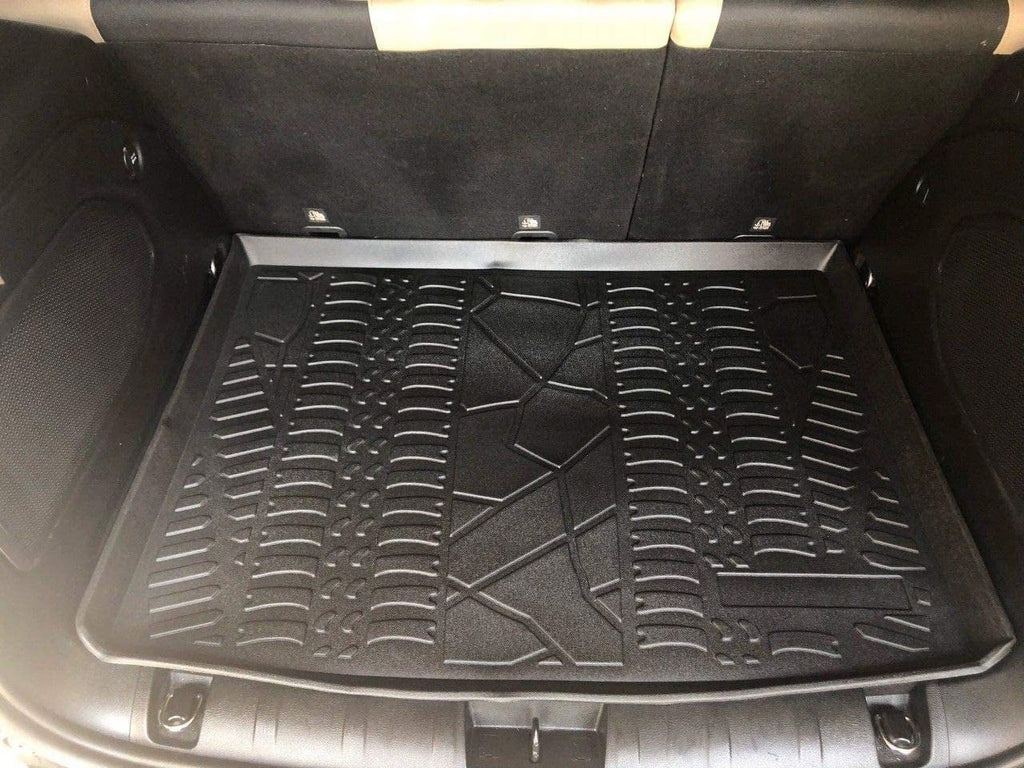 Cargo Liner Trunk Mat for Jeep Renegade 2015-2023 Weather-Resistant Rubber with Raised Lip Z26312