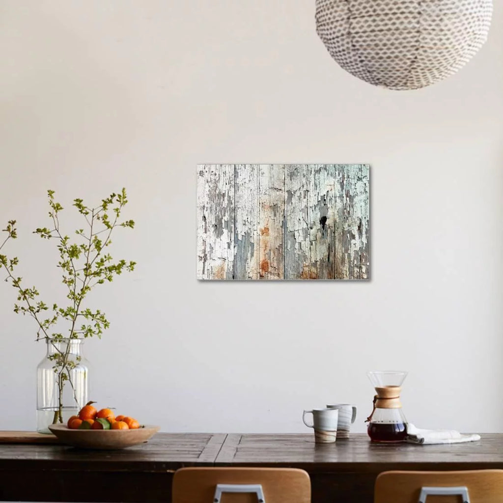 Wood Planks Stretched Canvas Wall Art J340047