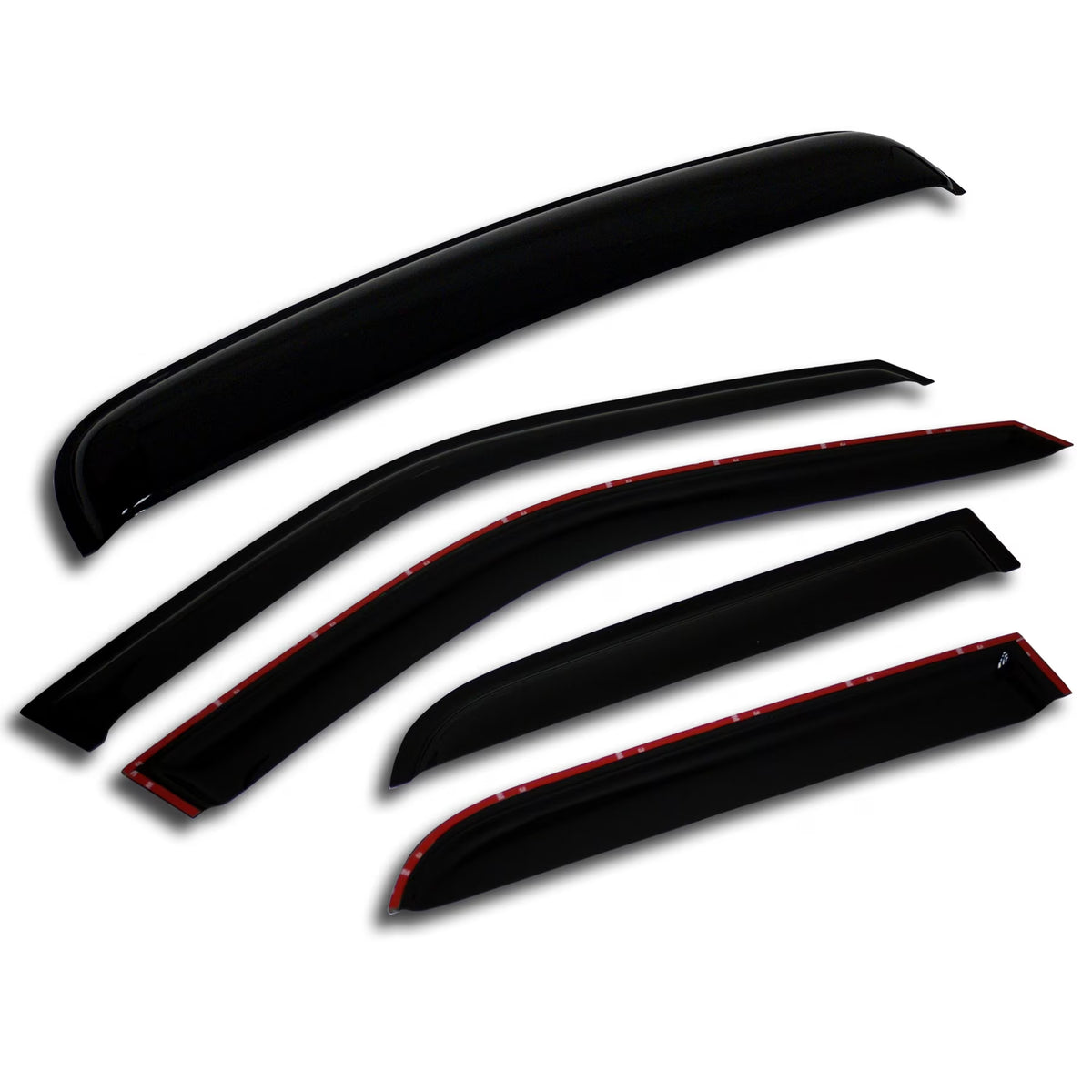 Outside Mount Window Visor Deflector and Sunroof 5 Pcs Set U57296