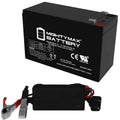 12V 9AH SLA Battery with 12V 1Amp Charger S59871