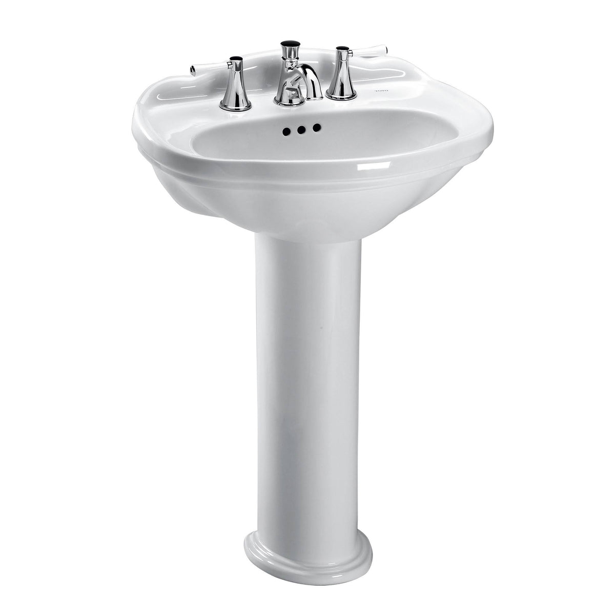 Cotton Pedestal Lavatory V45536
