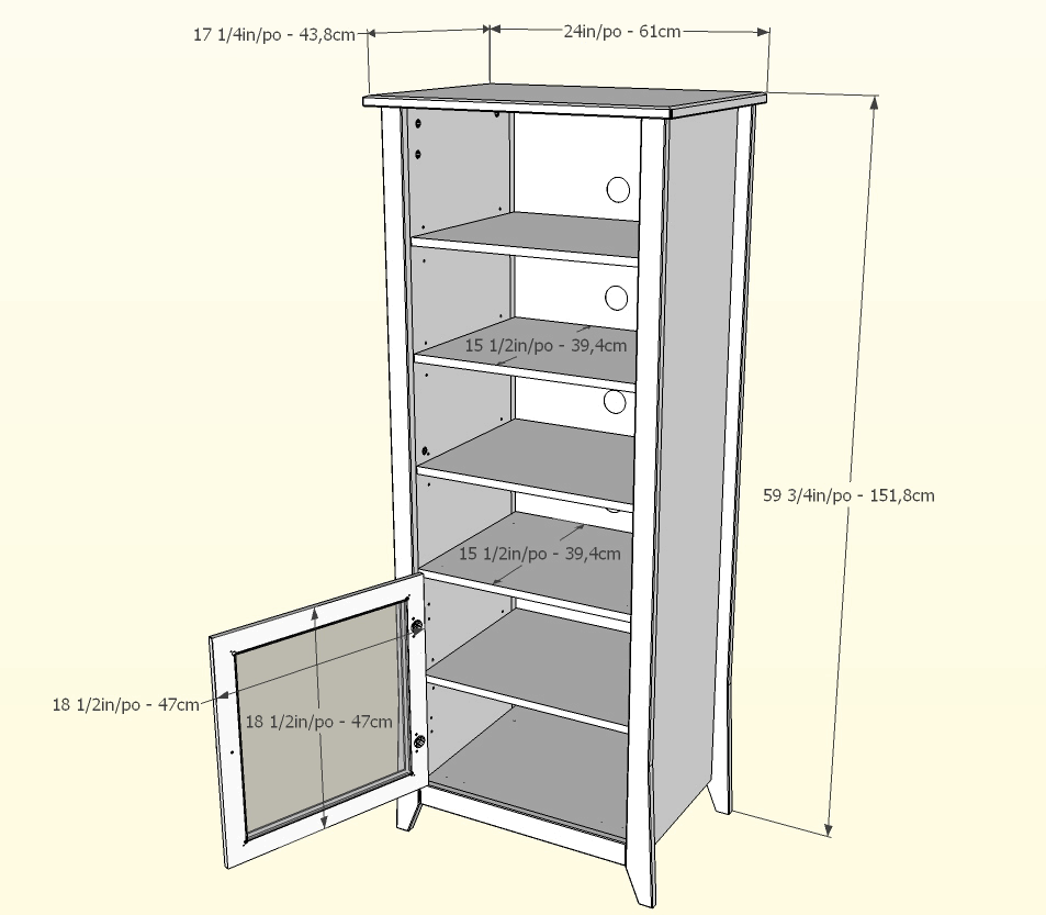 Tuxedo Black Curio Cabinet Z369330
