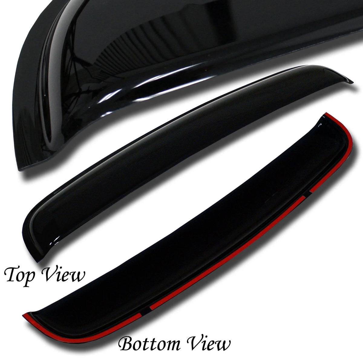 Outside Mount Window Visor Deflector and Sunroof 5 Pcs Set U57296