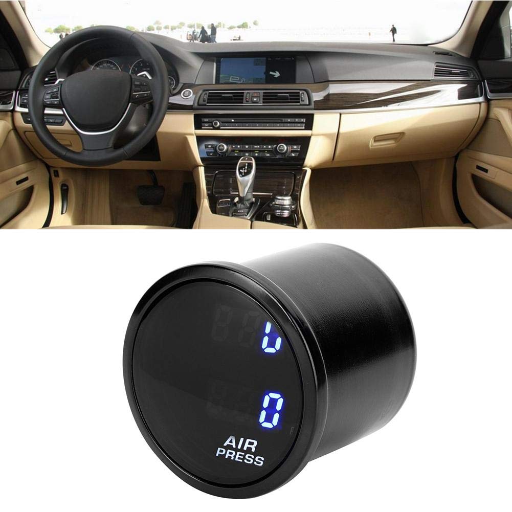 2inch Car LED Digital Air Pressure Gauge Kit Pack of 2 D301089