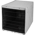 Faux Linen Dog Crate Cover W5807