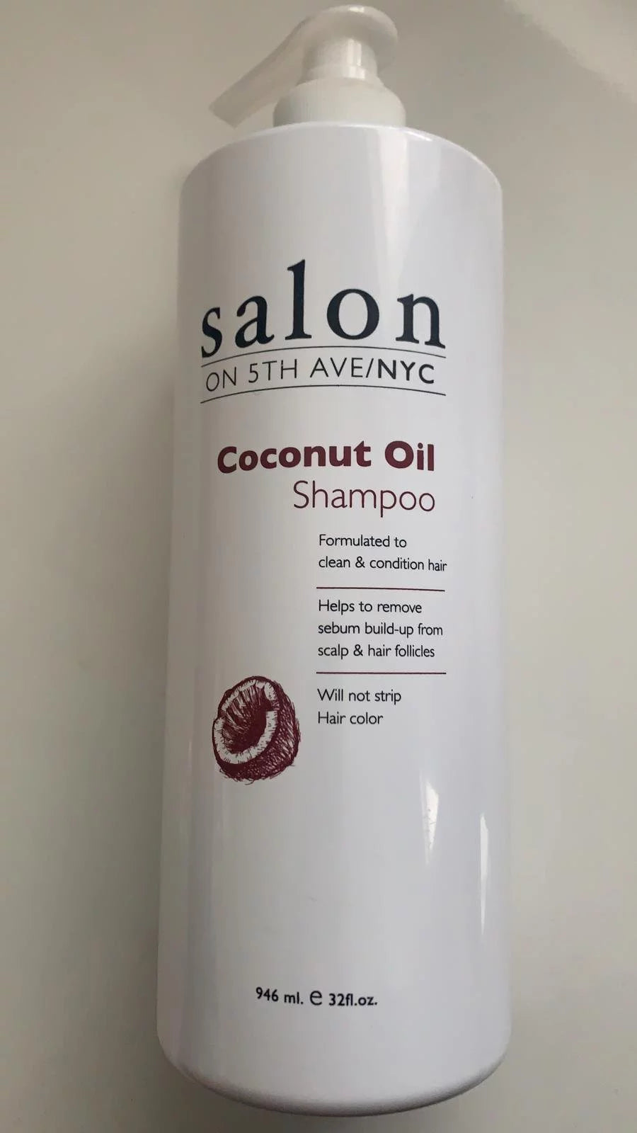 Coconut Oil Shampoo, 32 fl.oz F937076