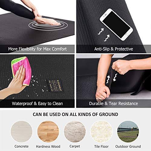 Extra Large 10x6x7mm Non-Slip Exercise Mat L242