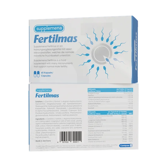 60 Capsules Male Fertility Supplement N3769