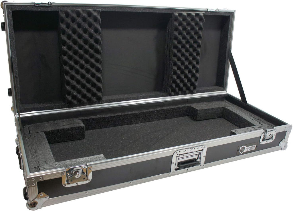 Rolling ATA Hard Case for 61 Note Keyboard K259530