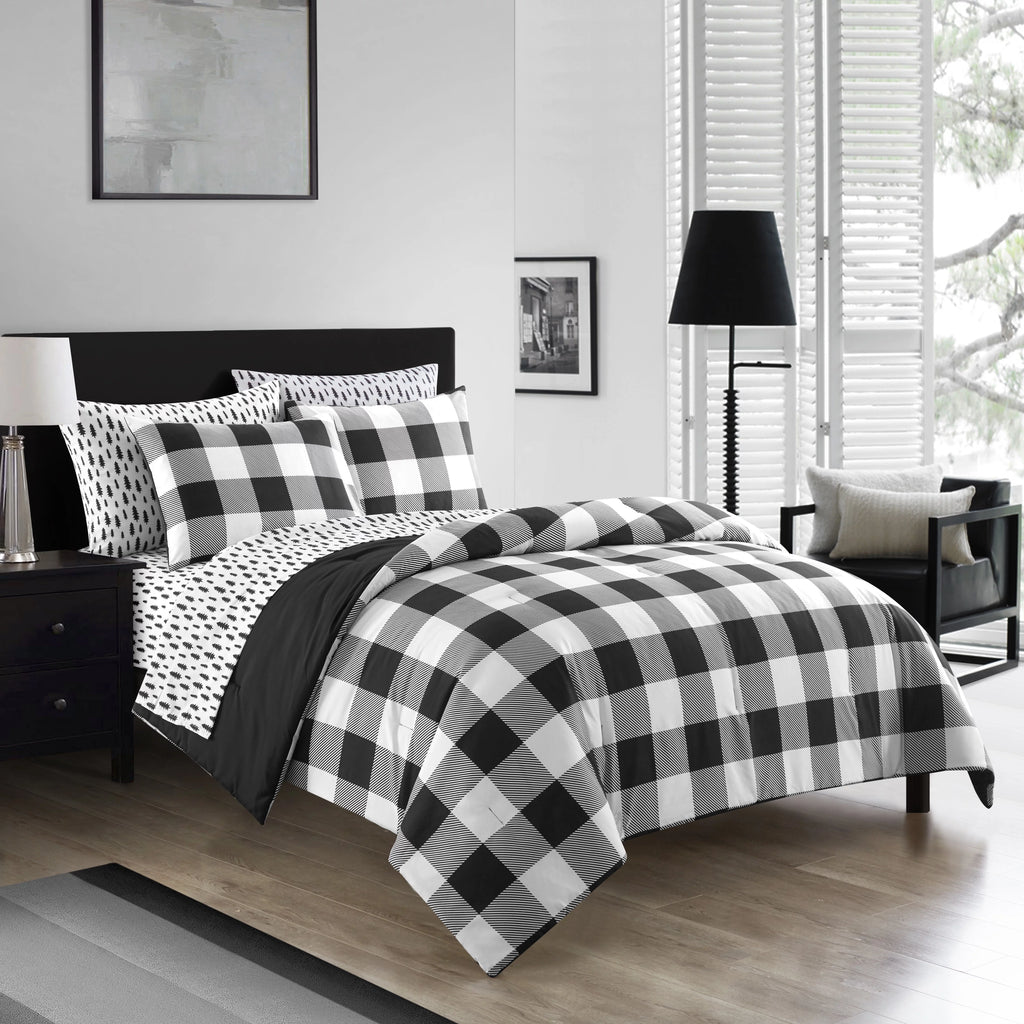 King 7-Piece Bed in a Bag Bedding Set G2117