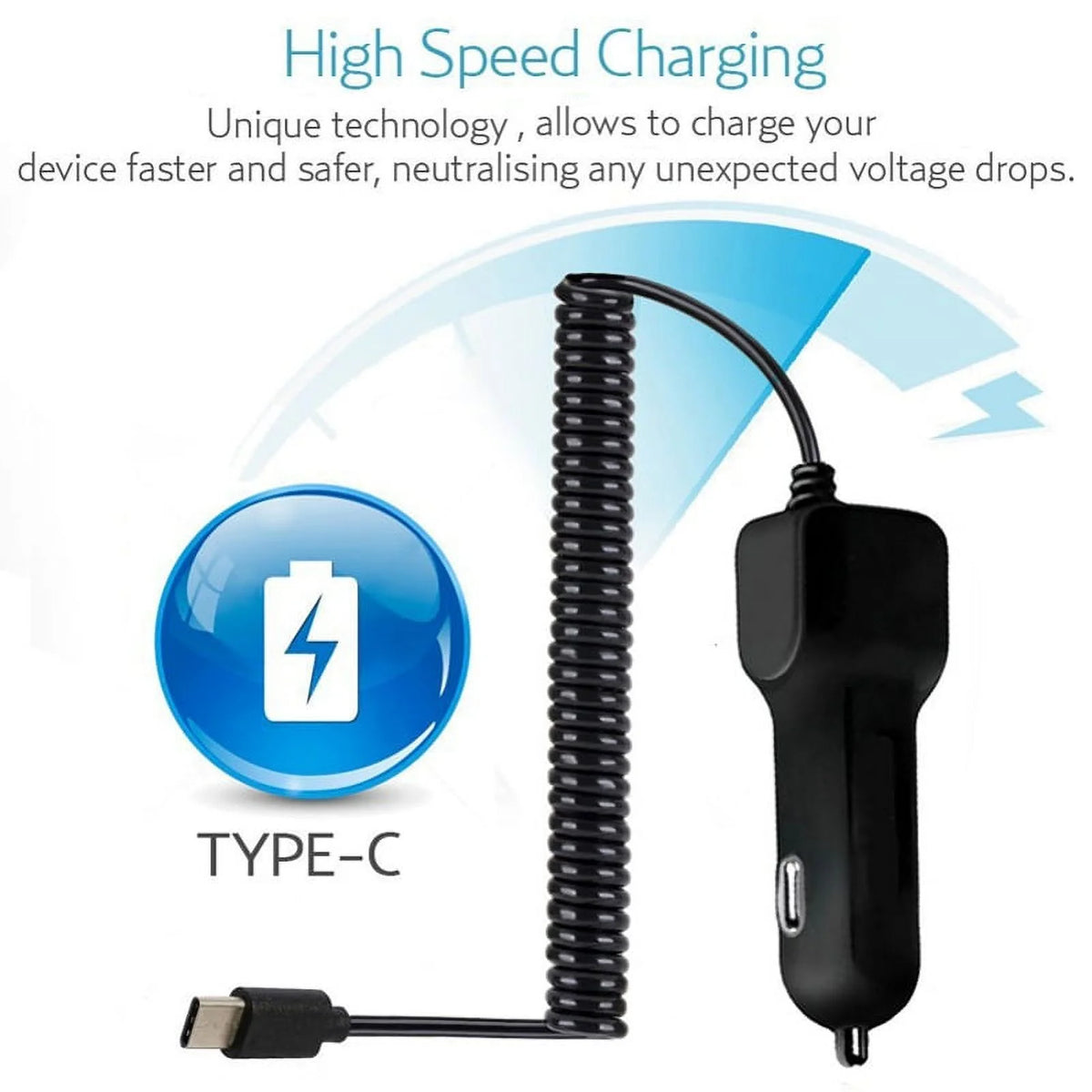 3.1A Type-C Car Charger & Magnetic Car Mount for Galaxy S24/Ultra/Plus H15075