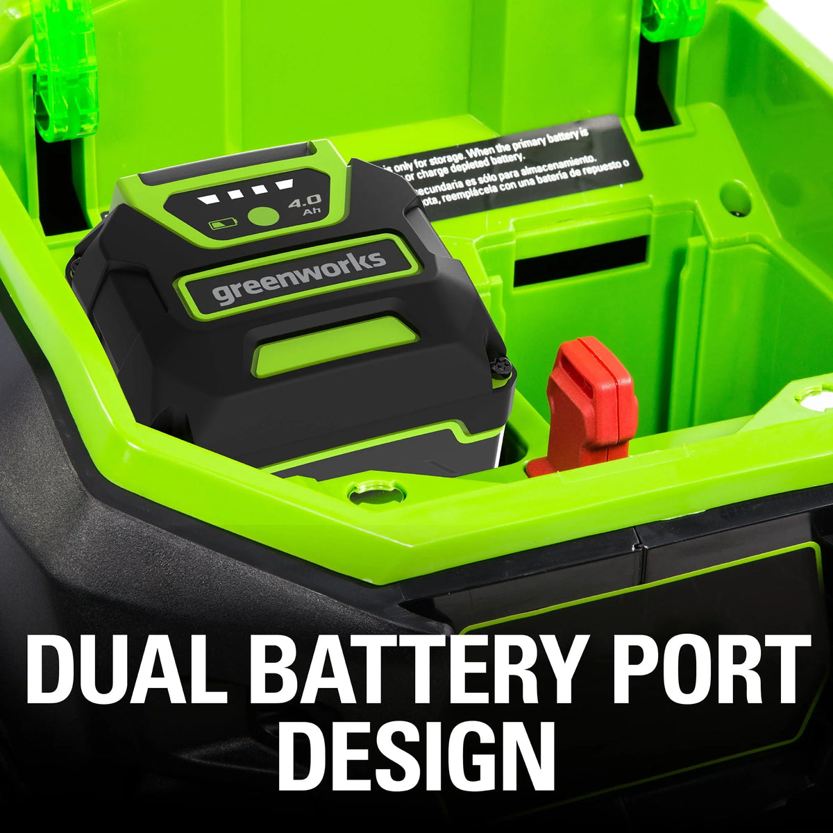 40V 20 Brushless Push Lawn Mower with Battery & Charger U40251