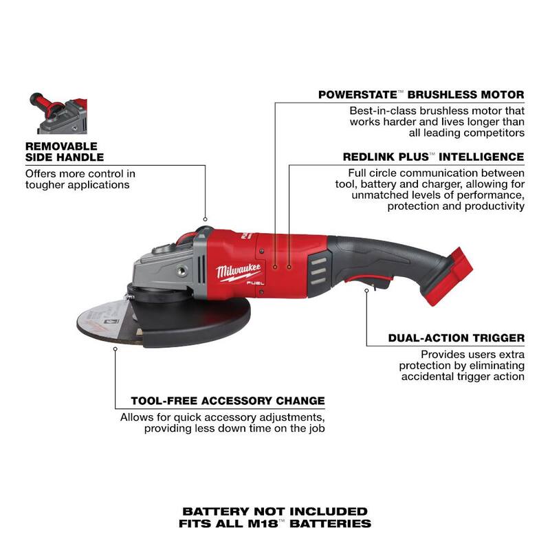 Cordless Angle Grinder with Hammer Drill O26515