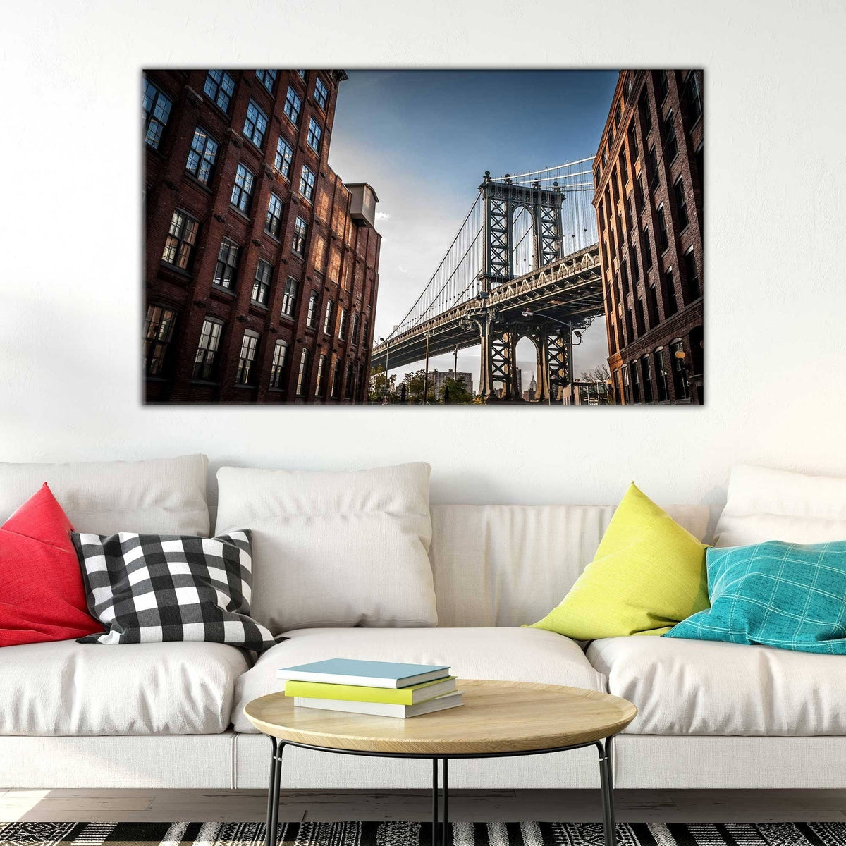 Framed Print on Canvas D8952