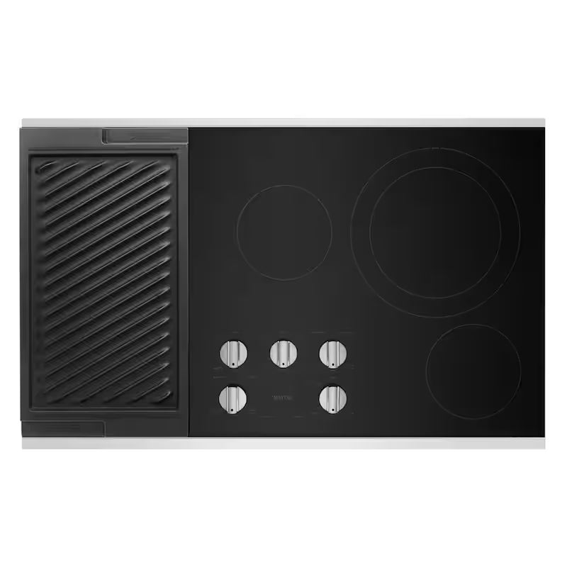 36 in. Stainless Steel Electric Cooktop with 5 Elements K15378