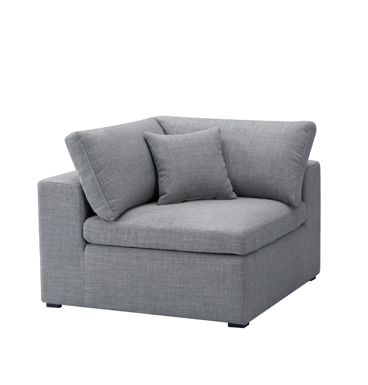 Grey Fabric Corner Module Sofa O164805