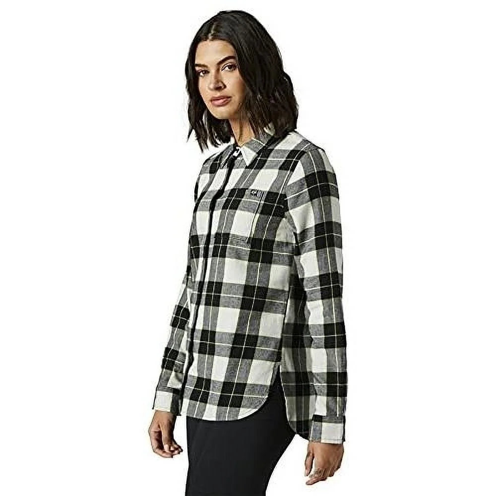 Women's Pines Flannel LT GREY S339703