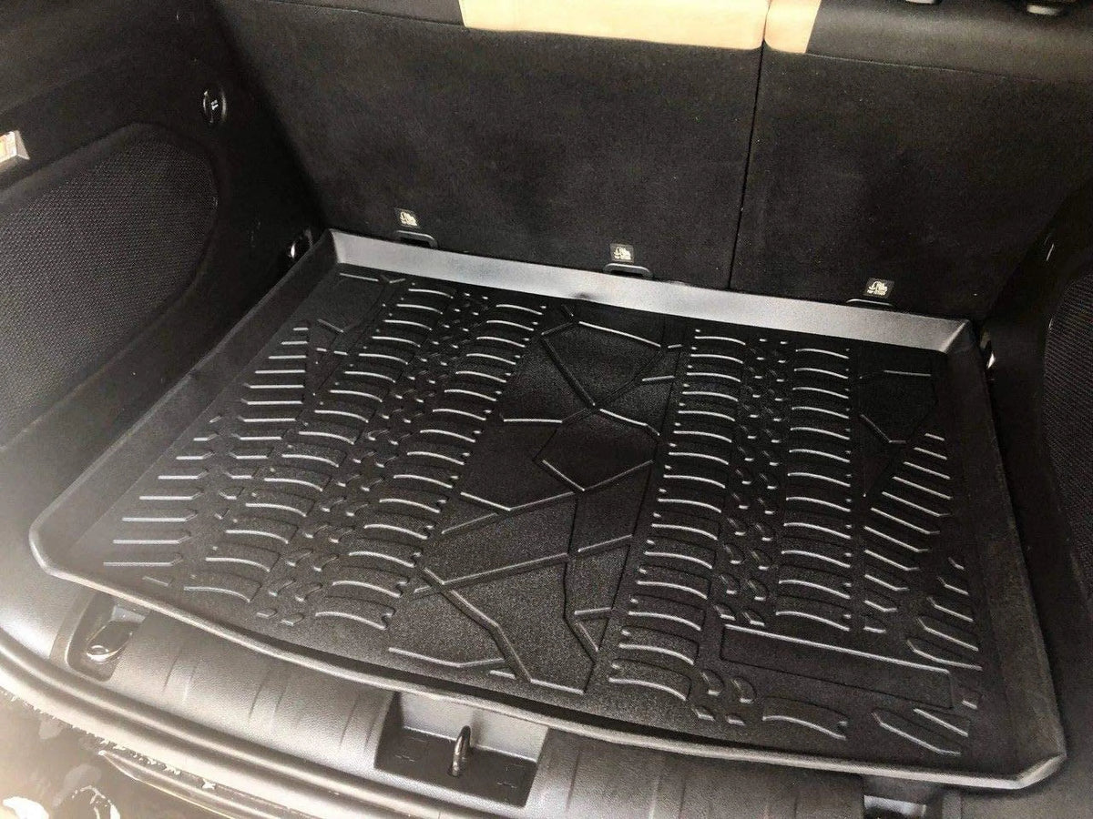 Cargo Liner Trunk Mat for Jeep Renegade 2015-2023 Weather-Resistant Rubber with Raised Lip Z26312