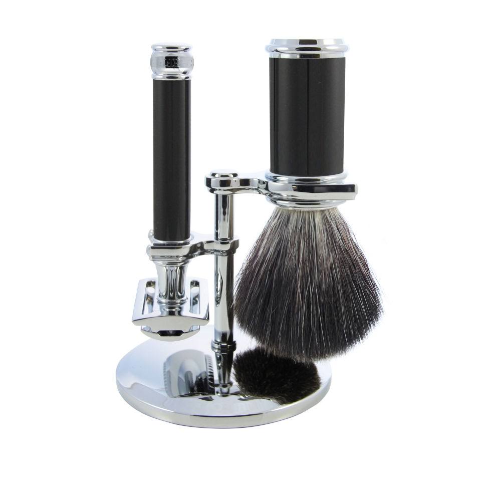 Black Chrome 3 Piece De Set B429