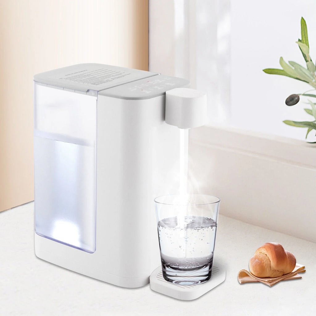 1600w Electric Kettles Instant Hot Water Dispenser 3L Tank White O886928