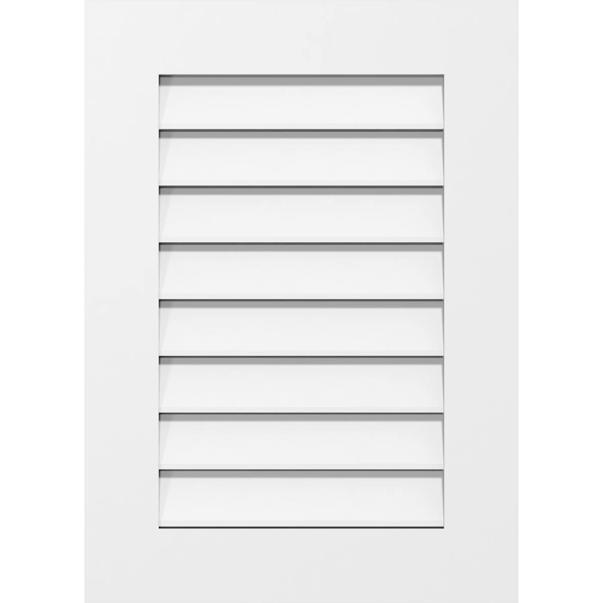 PVC Gable Vent B2217