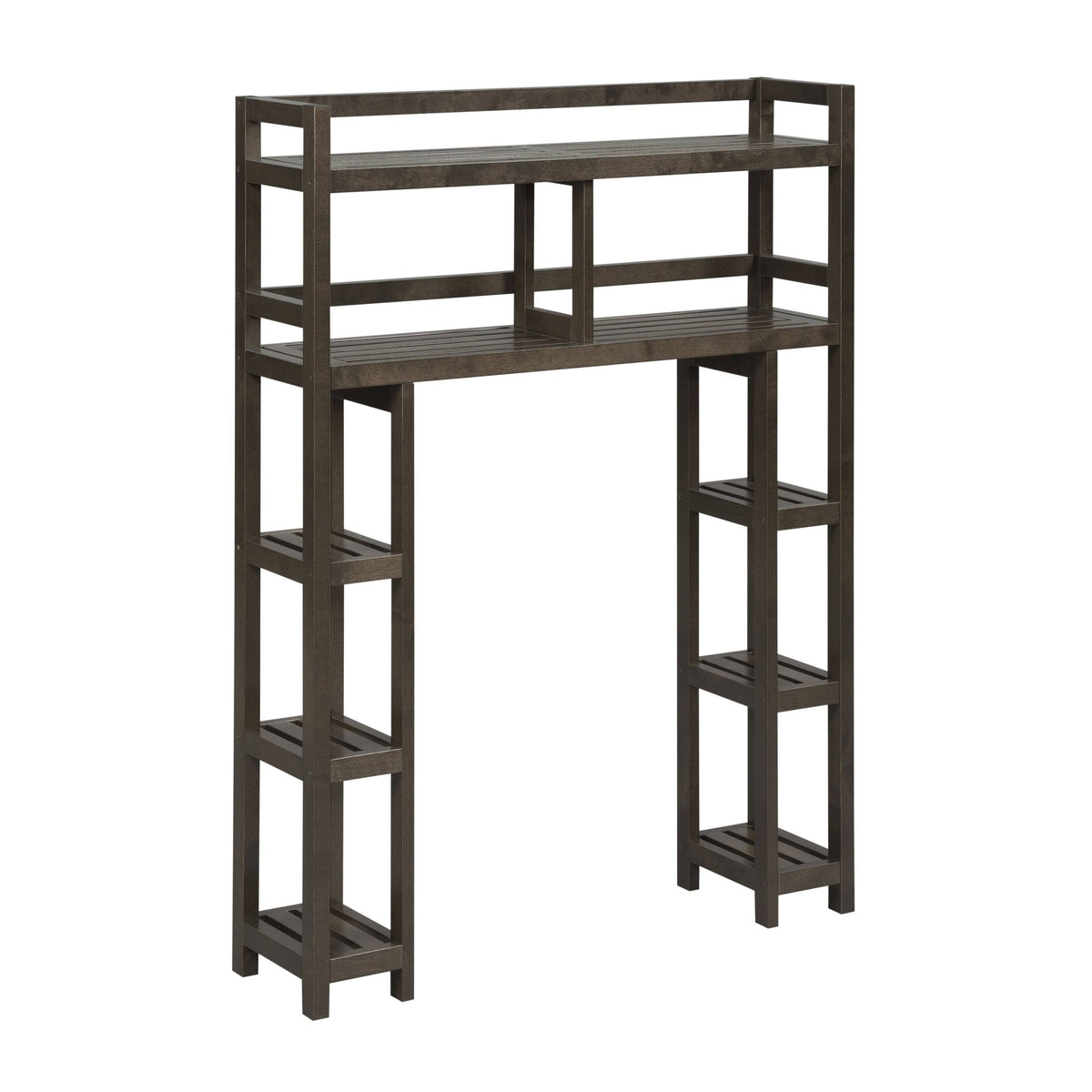 White Bathroom Organizer with 2 Shelves A6721