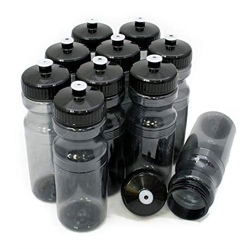24 oz Reusable Water Bottles, 10 Pk, BPA-Free X55399