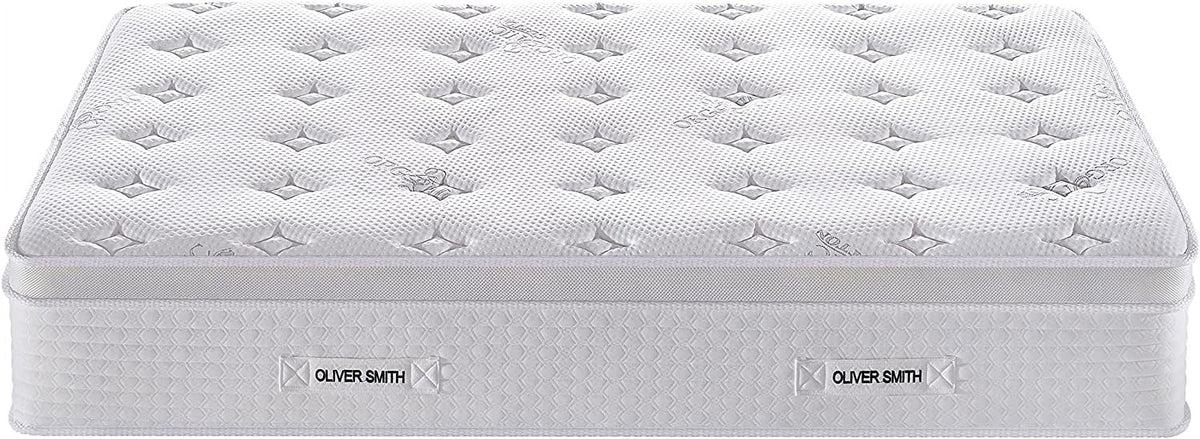 Full Size 12 Inch Memory Foam Spring Hybrid Mattress R263839